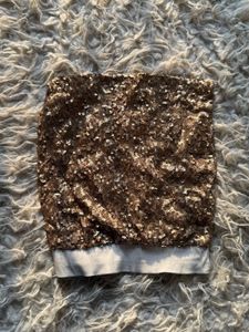 Sparkly Sequin Mini Skirt