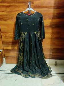 Black kurta With Jacket