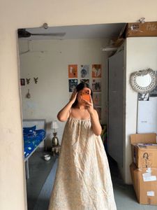 Flowy Floral Print Summer Dress