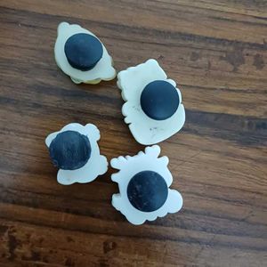 Kawaii Kitty Crocs Jibbits Set for all Clogs