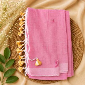🌸 Pinky Promise Mul Cotton Saree 🌸