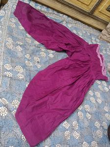 Purple and Blue salwar