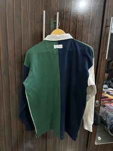 Chaps x Ralph Full Sleeve Polo Tshirt