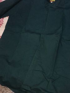 Men Dark Green Shirt