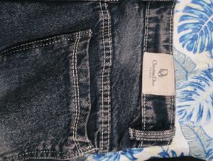 Washed Black Denim Jeans