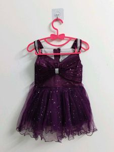 New Sparkly Purple Party Dress
