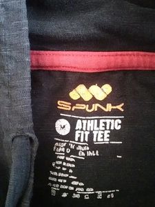 Spunk branded Sleevless sweatshirt with hoodie