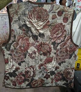 Unisex Floral Quilted Vest