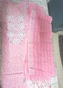 Pink Embroidered Salwar Kameez