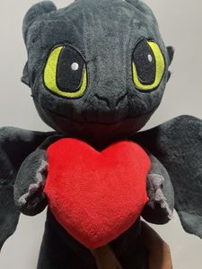 Toothless Plush with Heart