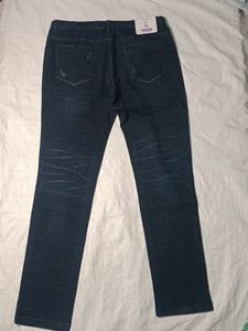 Stylish Dark Blue Denim Jeans