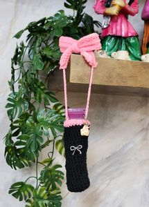 Handmade Crocheted Lip Balm Pouch