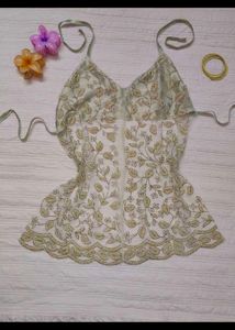 Lace Halter Neck Camisole