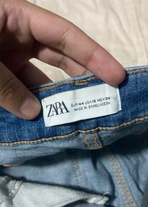 Zara Blue Denim Jeans