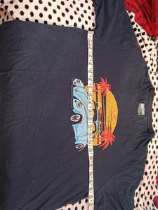 DILLINGER Navy Blue Oversized Tshirt