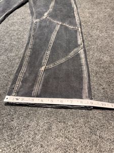 XJn Jeans Girls Y2K Panelled Denim - Acid Wash