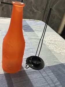 Decorative Bottle Candle Holder