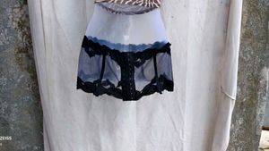 28279. Lace Trimmed Sheer Shapewear