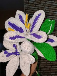Handmade Crochet Flower Bouquet