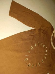 Green V-neck Polo T-Shirt