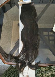 ✨ Long Black Hair Extension/Hair Piece–Stylish
