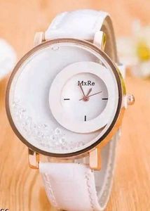 White Wrist Watch