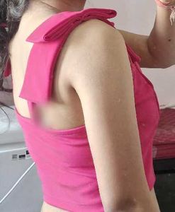 Vibrant Pink cute top