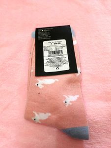 SHEIN Ladies Ankle Socks - Bunny Print