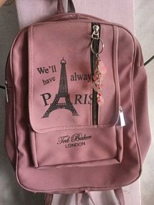 Cute Paris Themed Backpack