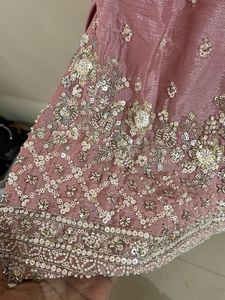 Pink Embellished Kurti Top