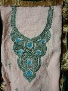 Embroidered Kurta with Dupatta