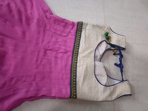 Beautiful Pink Anarkali Gown