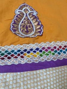 Women's Mustard Yellow Embroidered Kurthi