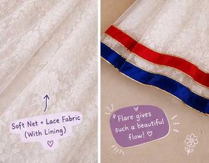 Beautiful White &amp; Royal Blue