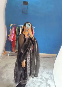 amazing black lover full work suits sets duppta