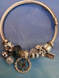 Charm Bracelet with Unique Pendants