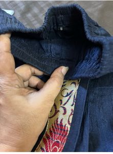 sleevless kurta(jacket) with doti