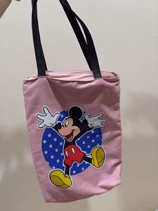 Pink Tote Bag
