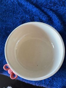 Cute Heart Bow Ceramic Bowl