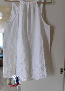 White Cotton Top