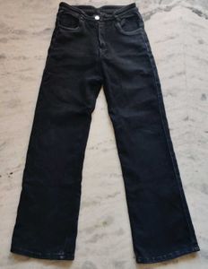 Classic Black straight fit Denim Jeans