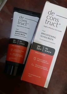 Deconstruct Brightening Sunscreen