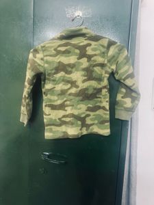 Camouflage Fleece Sweatshirt