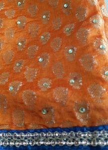 Cotton Silk Saari