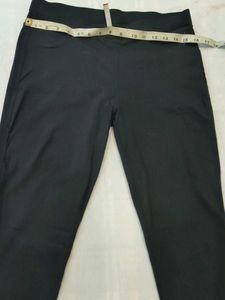 Rarely Used Smart Black Pants With 2 Back Pockets