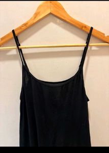 Classic Black Camisole Top / slip