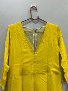 Yellow Handwork jumpsuit