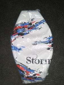 Football | Nivia Storm Rubber Moulded | White Mult
