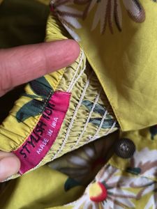 Yellow Daisy Print Sundress