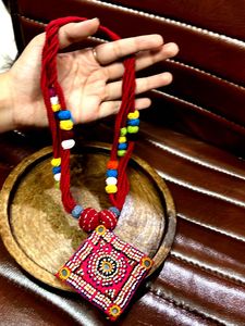 Boho Embroidered Neckpiece